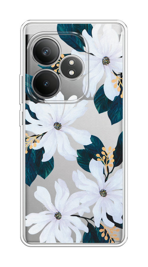 

Чехол на Realme GT 6T "Delilah Flower", Зеленый;белый, 2517550-1