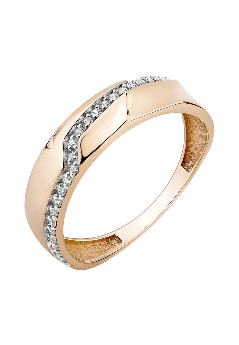 

Кольцо из желтого золота с фианитом р.  Kari Jewelry КЛ-20000, КЛ-20000