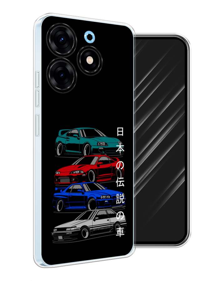 

Чехол Awog на Tecno Spark 10 Pro "JDM Legend cars", Зеленый;красный;синий, 303750-5