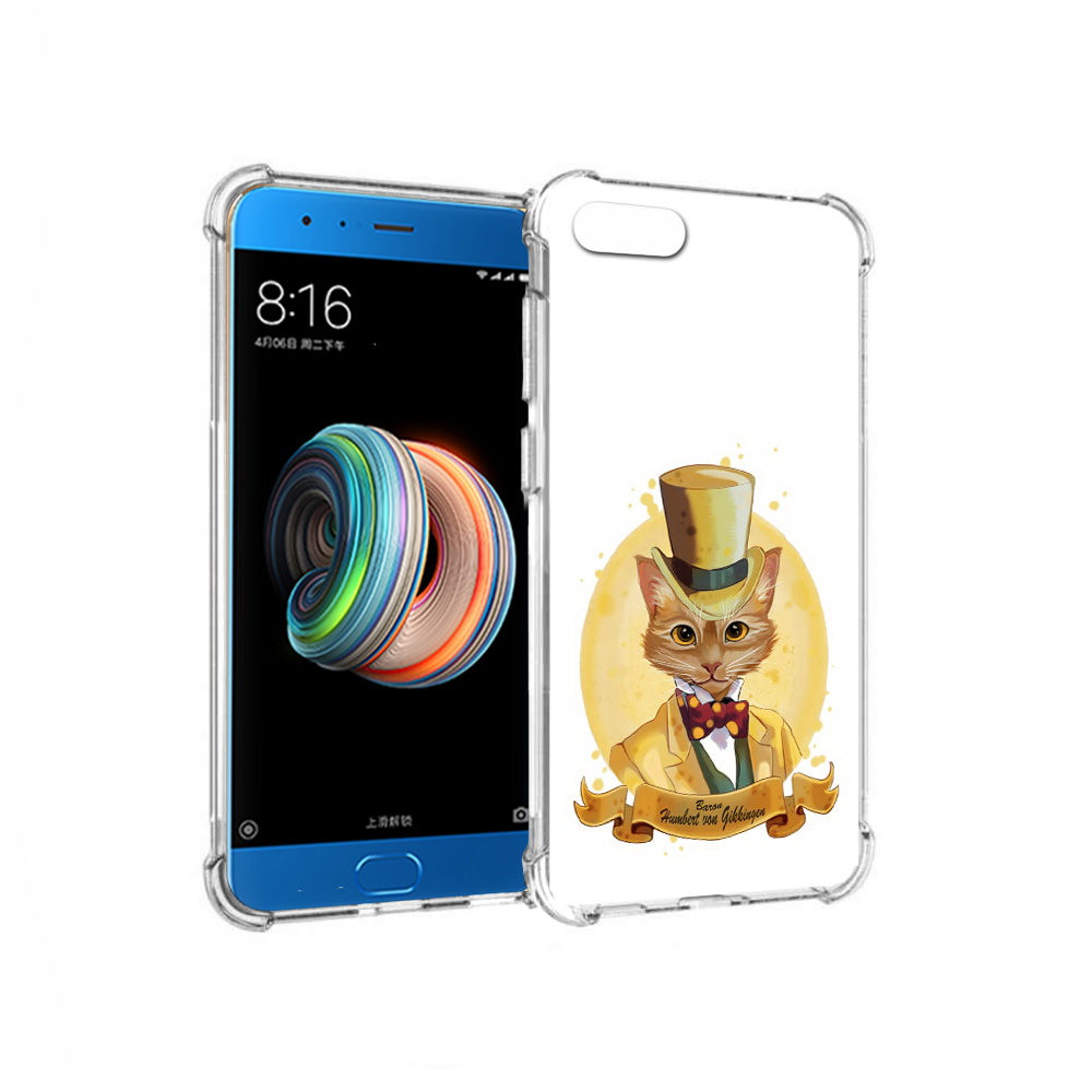 

Чехол MyPads Tocco для Xiaomi Mi Note 3 кот юрист (PT99401.307.401), Прозрачный, Tocco