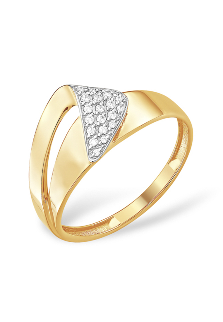 

Кольцо из желтого золота с фианитом р.  Kari Jewelry К13215995, К13215995