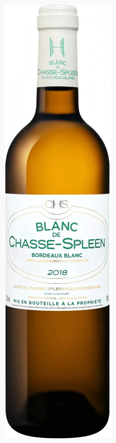 

Вино Blanc de Chasse-Spleen Bordeaux AOC Chateau Chasse-Spleen