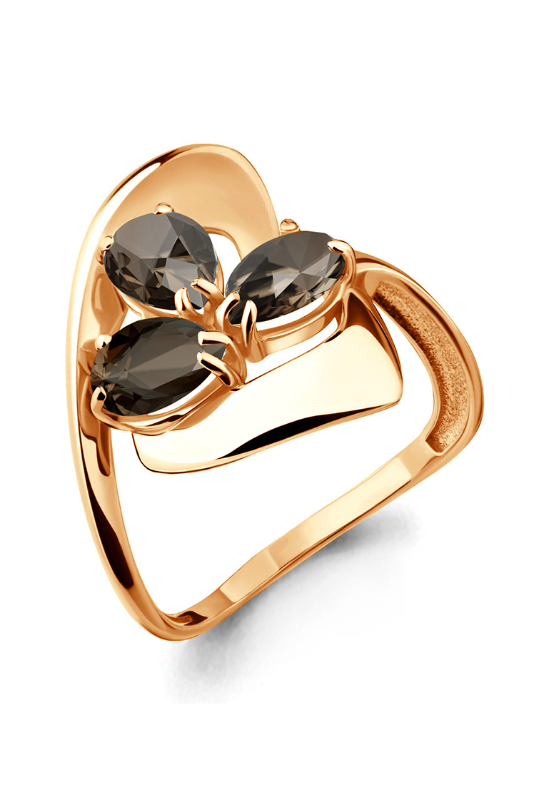 

Кольцо из желтого золота с кварцем р. , Kari Jewelry 6590301.1, 6590301.1
