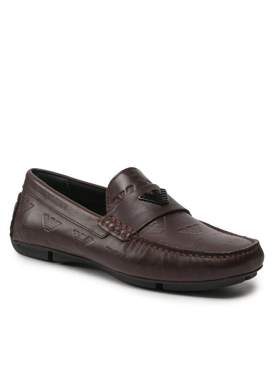 

Мокасины X4B124 XF666 00214 Emporio Armani Коричневый 41 EU, X4B124 XF666 00214