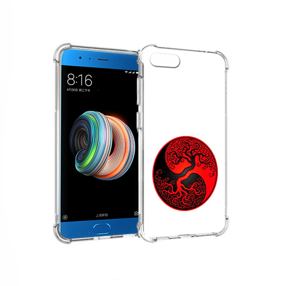 

Чехол MyPads Tocco для Xiaomi Mi Note 3 инь янь дерево (PT99401.307.379), Прозрачный, Tocco
