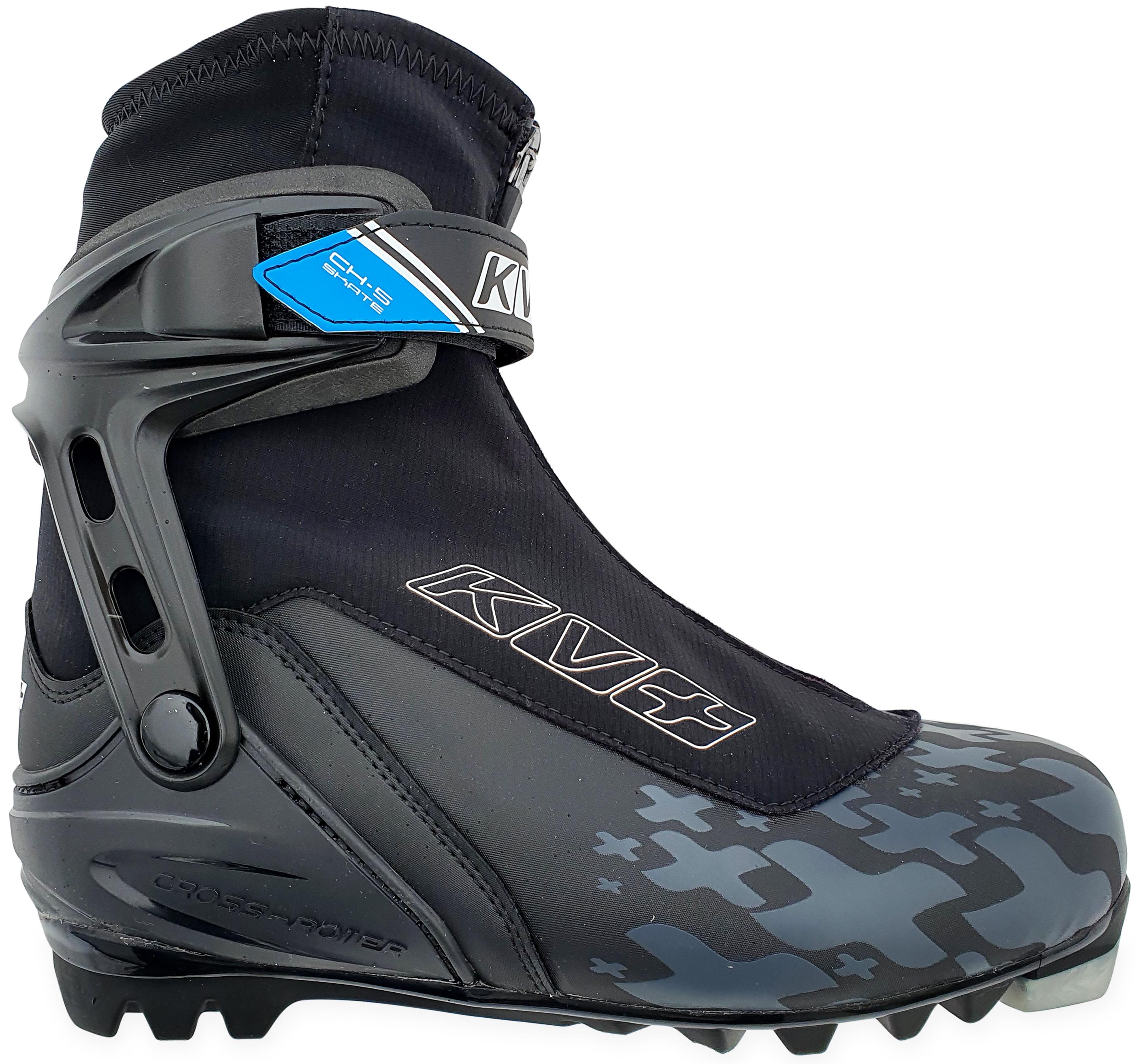 фото Лыжные ботинки kv+ 2022-23 ch5 skate черный/серый /синий (eur:43)