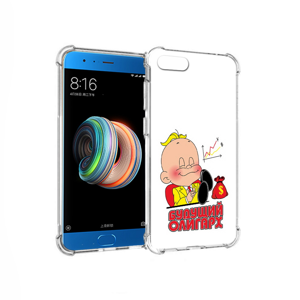 

Чехол MyPads Tocco для Xiaomi Mi Note 3 Будущий олигарх (PT99401.307.37), Прозрачный, Tocco