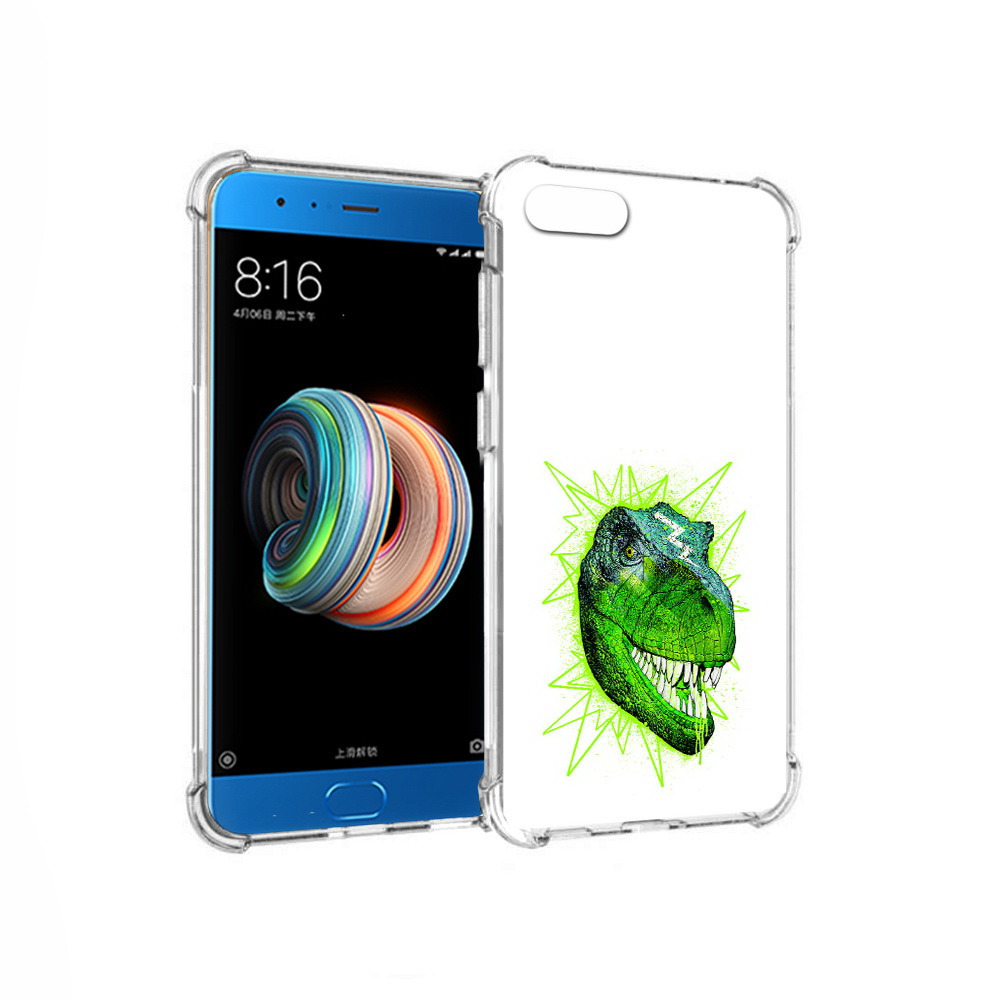 

Чехол MyPads Tocco для Xiaomi Mi Note 3 зеленый динозавр (PT99401.307.358), Прозрачный, Tocco
