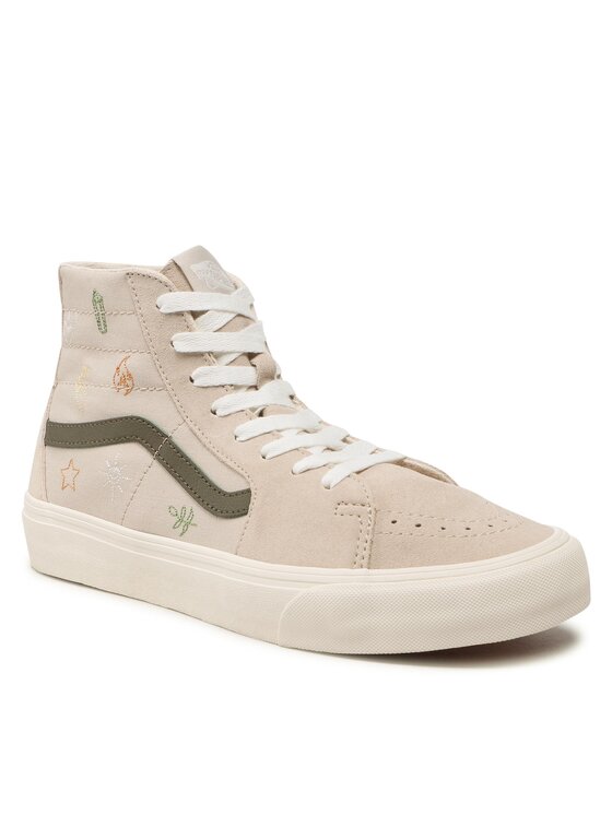 

Кеды Sk8-Hi Tapered VN0005UMBLP1 Vans бежевый 35 EU, Sk8-Hi Tapered VN0005UMBLP1