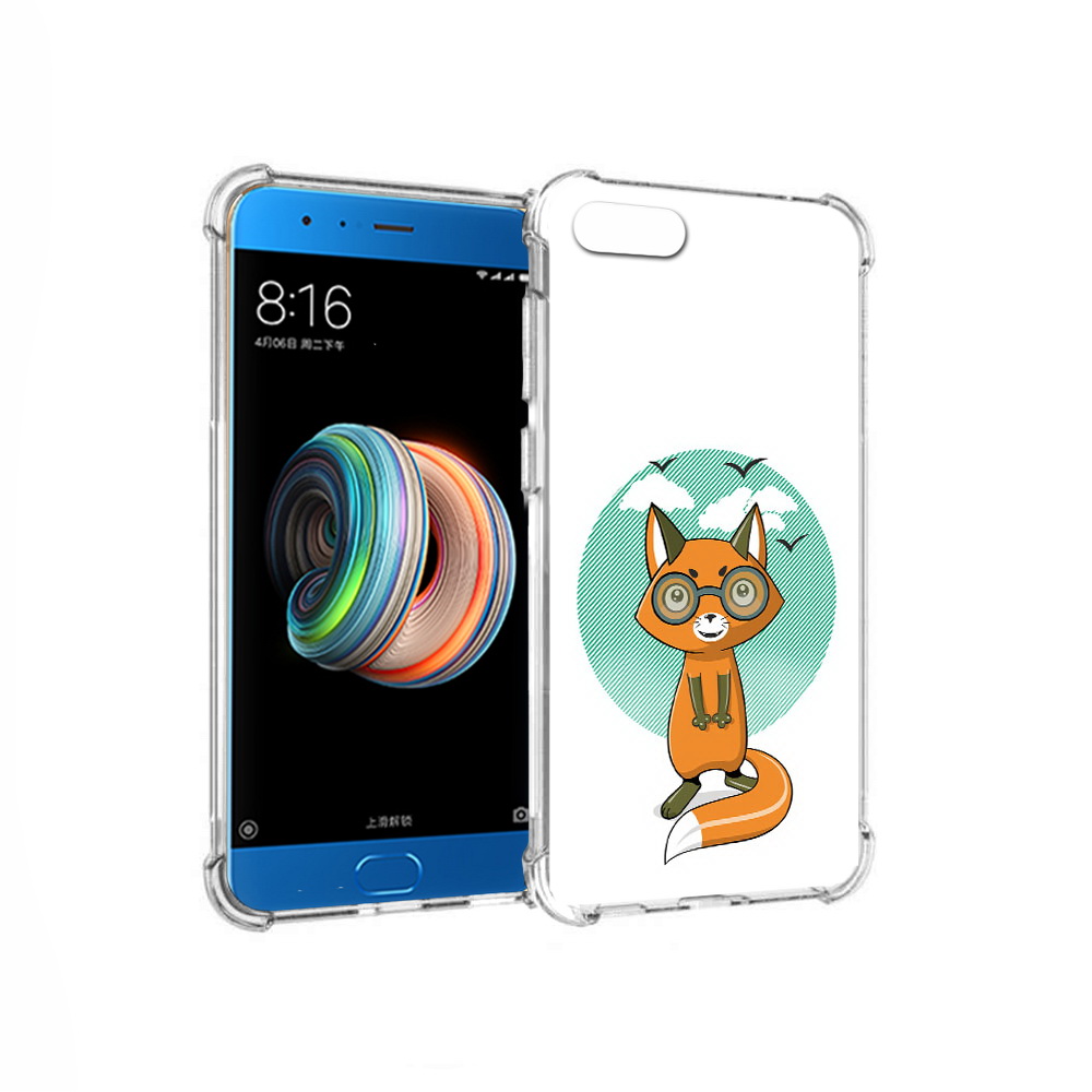Чехол MyPads Tocco для Xiaomi Mi Note 3 задумчивая лиса (PT99401.307.348)