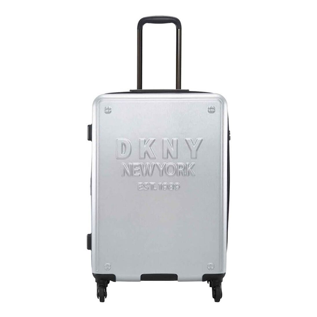 Чемодан унисекс DKNY New Yorker серебристый M 34990₽