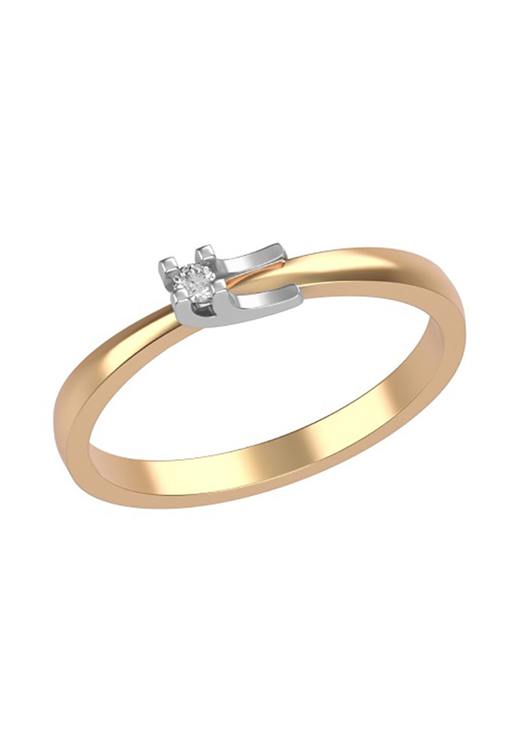 

Кольцо из золота р.  Kari Jewelry К112-2742Бр, бриллиант, К112-2742Бр