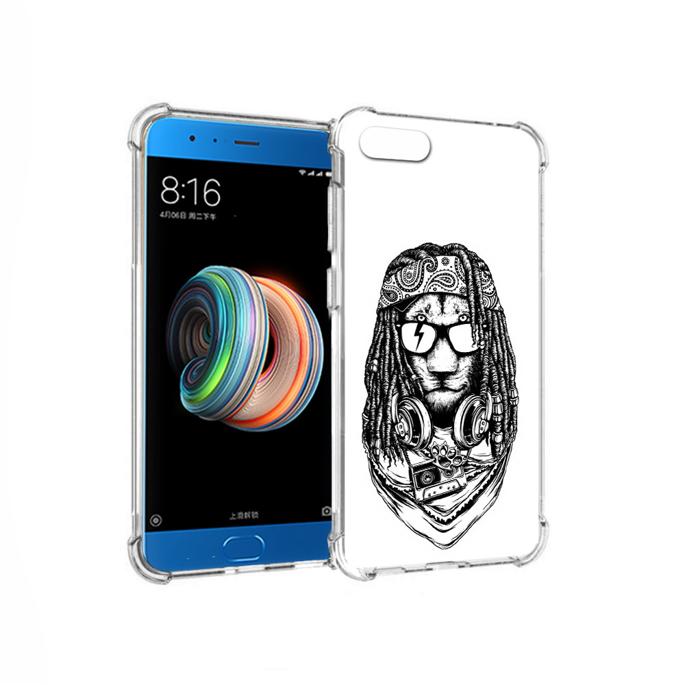 

Чехол MyPads Tocco для Xiaomi Mi Note 3 дреды льва (PT99401.307.338), Прозрачный, Tocco