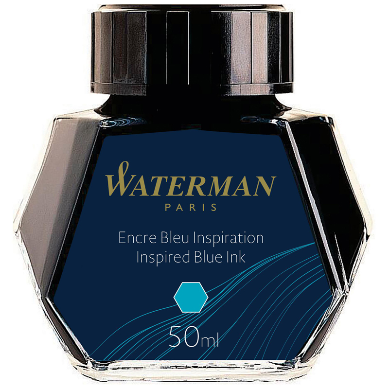 Чернила Waterman синее вдохновение, 50мл