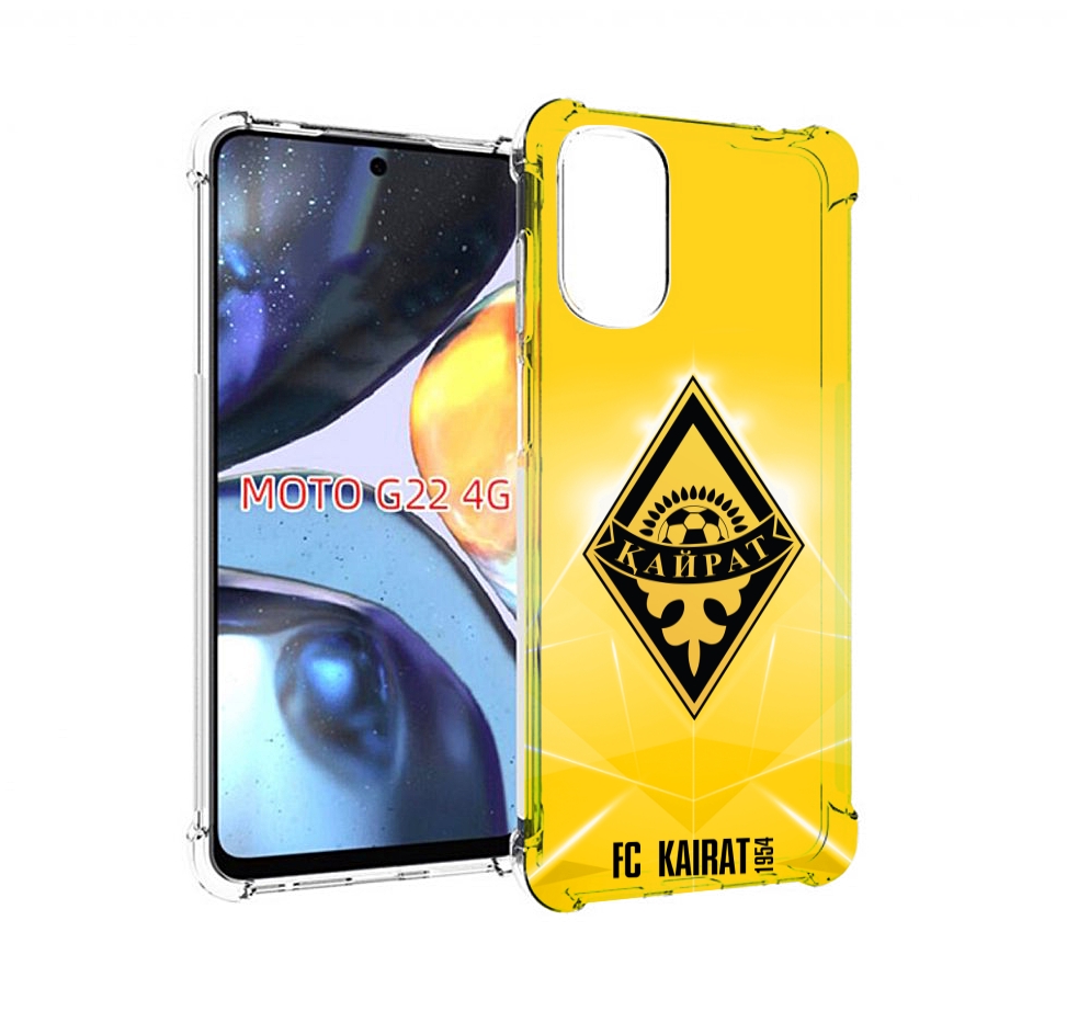 

Чехол MyPads фк каират алматы для Motorola Moto G22 4G, Прозрачный, Tocco