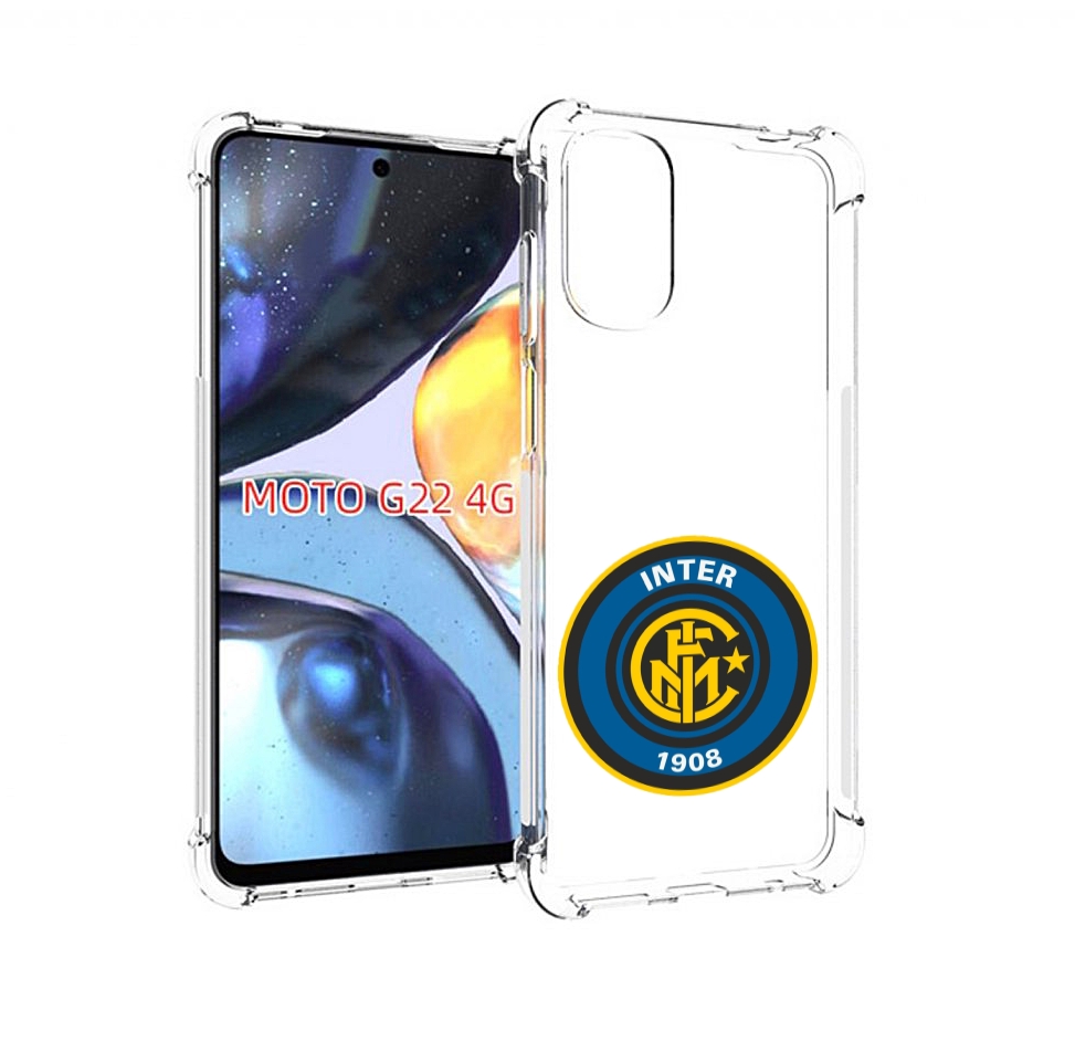 

Чехол MyPads фк интер мужской для Motorola Moto G22 4G, Прозрачный, Tocco