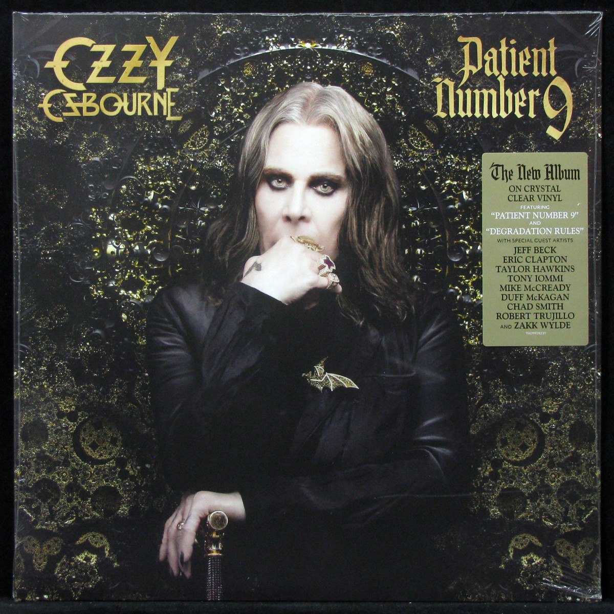 

Ozzy Osbourne - Patient Number 9 (2LP,crystal clear vinyl) Epic (309213)