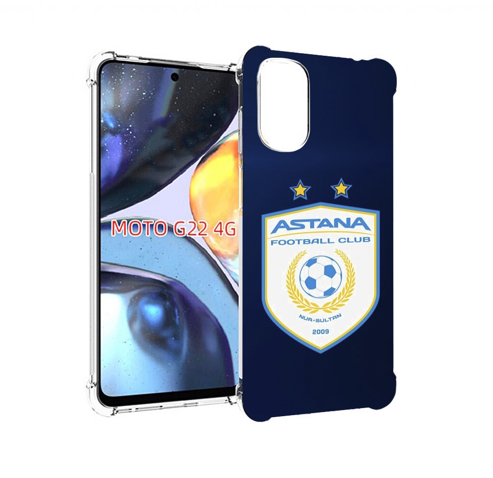 

Чехол MyPads фк астана нур султан для Motorola Moto G22 4G, Прозрачный, Tocco