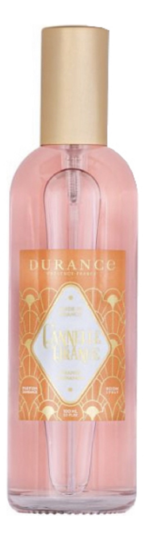 Ароматический спрей для дома Durance Room Spray Orange & Cinnamon Апельсин и корица 100мл