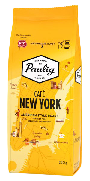 Кофе Paulig Cafe New York молотый 250 г