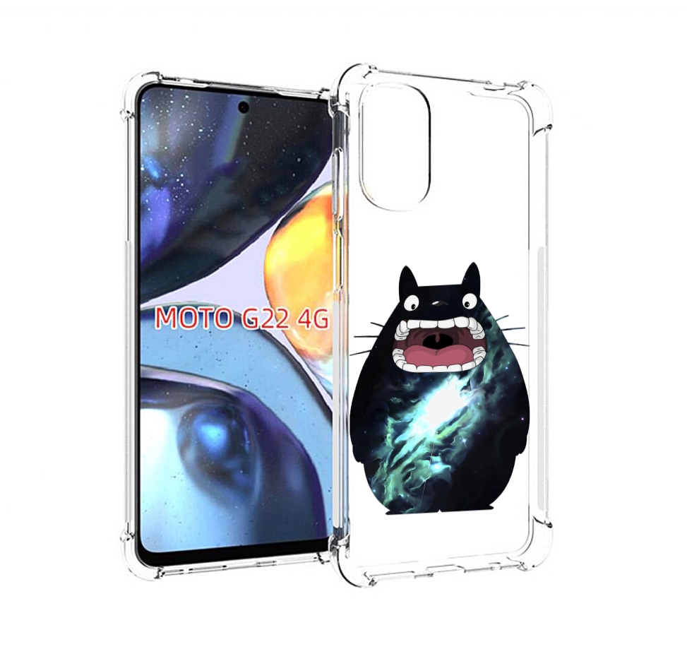 

Чехол MyPads тоторо для Motorola Moto G22 4G, Прозрачный, Tocco