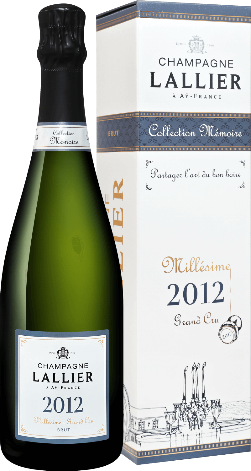 

Игристое вино Lallier Millesime Brut Grand Cru Champagne AOC (gift box)