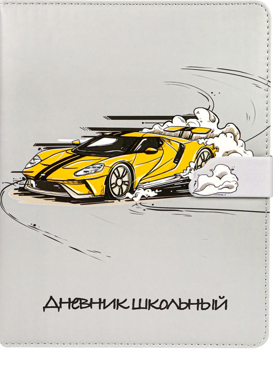 

Дневник ProfPress мегадрифт, фигурный магнитный клапан, полноцветная печать, кожзам, 48 л, Д48-5026