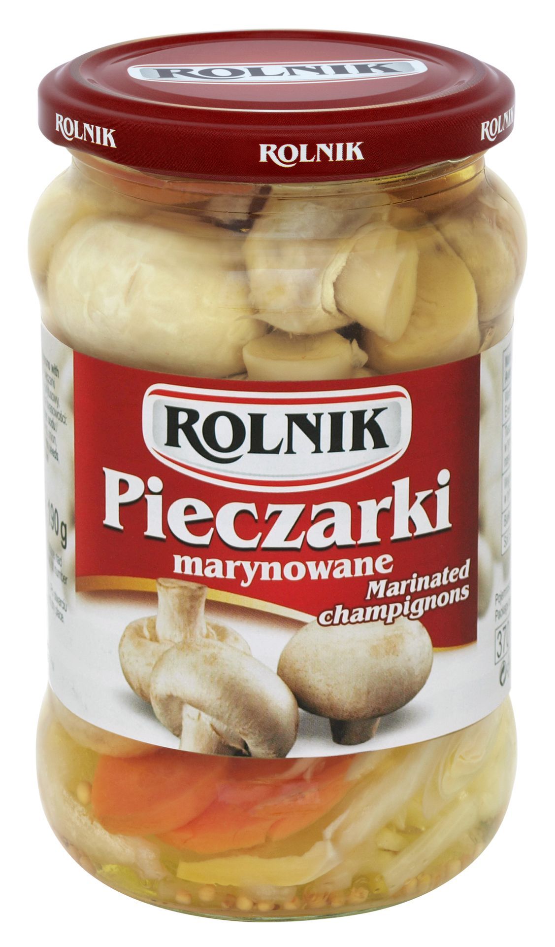 

Шампиньоны Rolnik целые маринованные 320 г