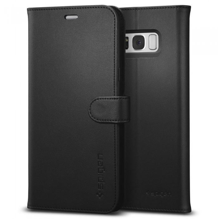 

Чехол-книжка Spigen Wallet S для Samsung Galaxy S8+ (черный) SGP 571CS21687