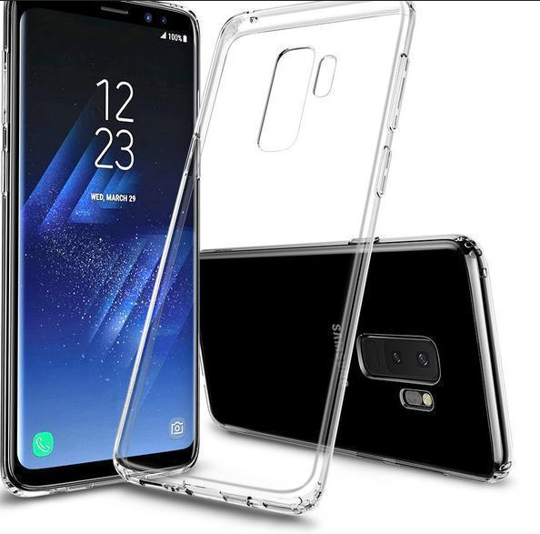 фото Чехол-накладка j-case 0.5mm thin для samsung galaxy s9+ sm-g965 силикон (прозрачный) nobrand