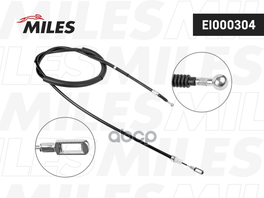 

Трос Ручного Тормоза Audi A4 -08 2005Мм Правый Miles арт. EI000304