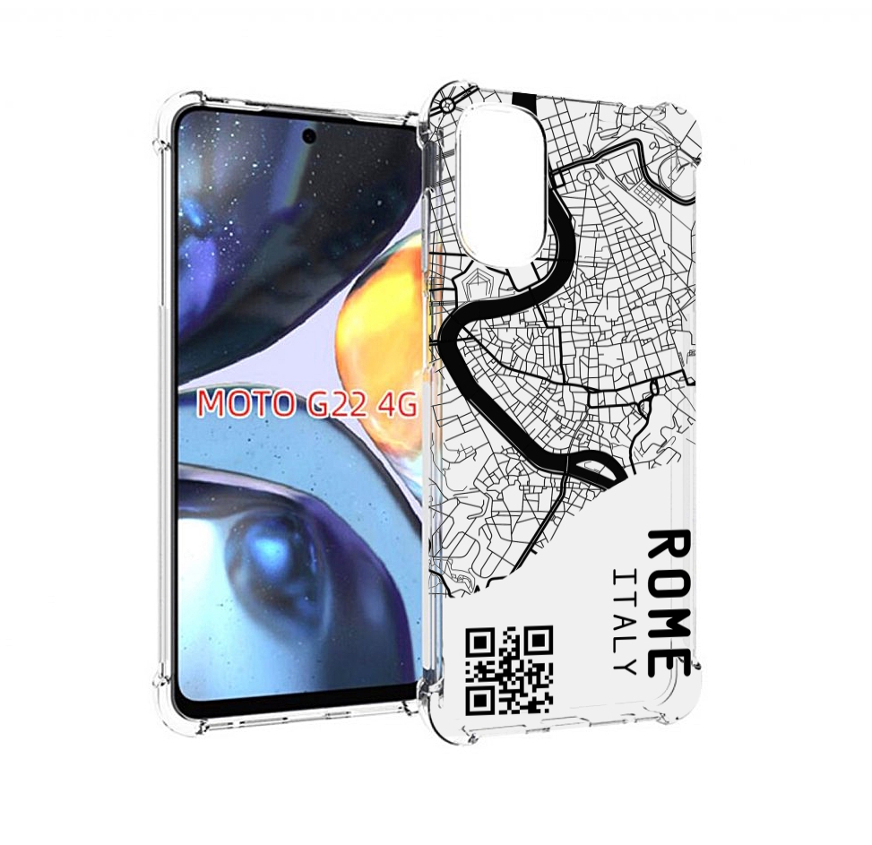 

Чехол MyPads схема-рим для Motorola Moto G22 4G, Прозрачный, Tocco
