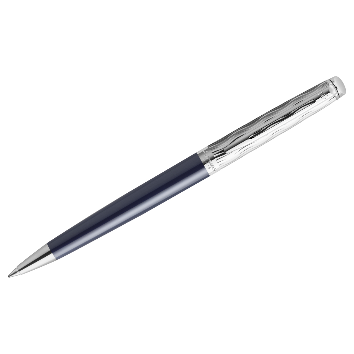 Ручка Шариковая Waterman Hemisphere SE Deluxe Blue CT черная, 1,0мм, подарочная упаковка