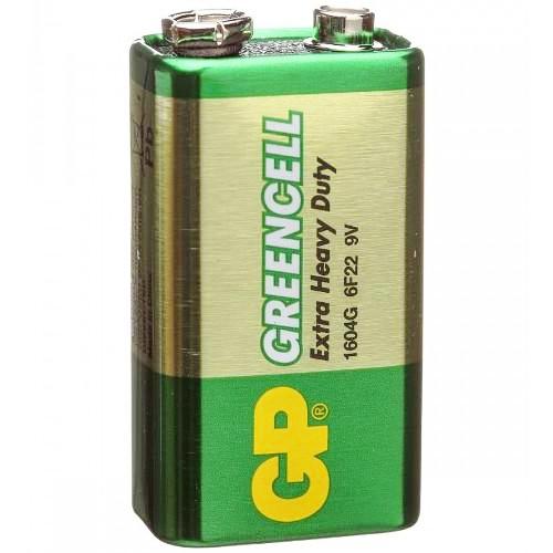 батарейка gp batteries 6f22 1 шт Батарейка 9V солевая GP 6F22 Heavy Duty в термопленке 1шт.