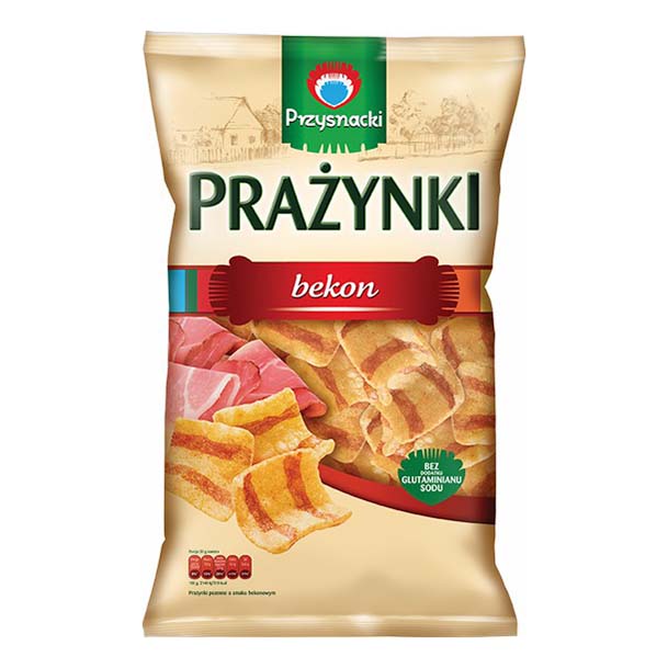 

Чипсы картофельно-пшеничные Przysnacki бекон 140 г