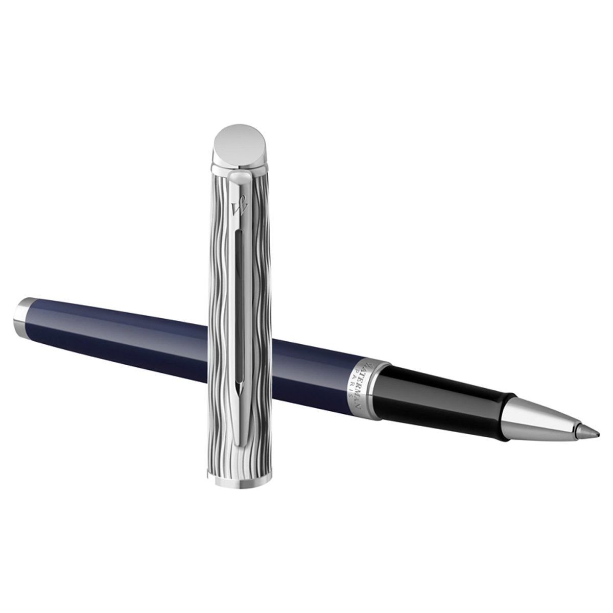 

Ручка-роллер Waterman "Hemisphere SE Deluxe Blue CT" черная, 0,8мм, подарочная упаковка