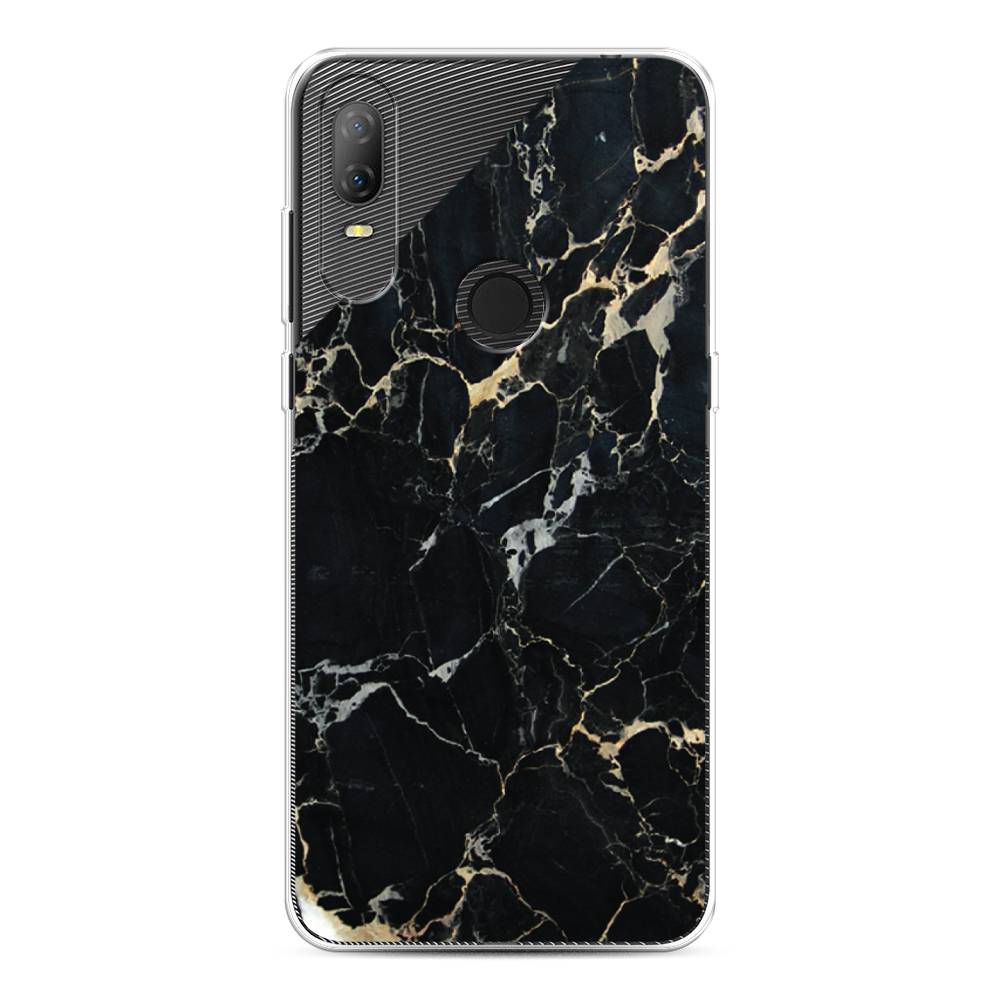 

Чехол Awog на Alcatel 1V (2020) 5007U / Алкатель 1V (2020) 5007U "Черный мрамор уголок", 170950-3