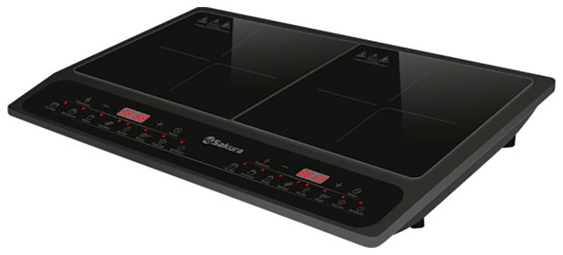Настольная электрическая плитка SAKURA SA-7158 Black картридж sakura cn045ae 950xl black для hp 73 мл 2300 к