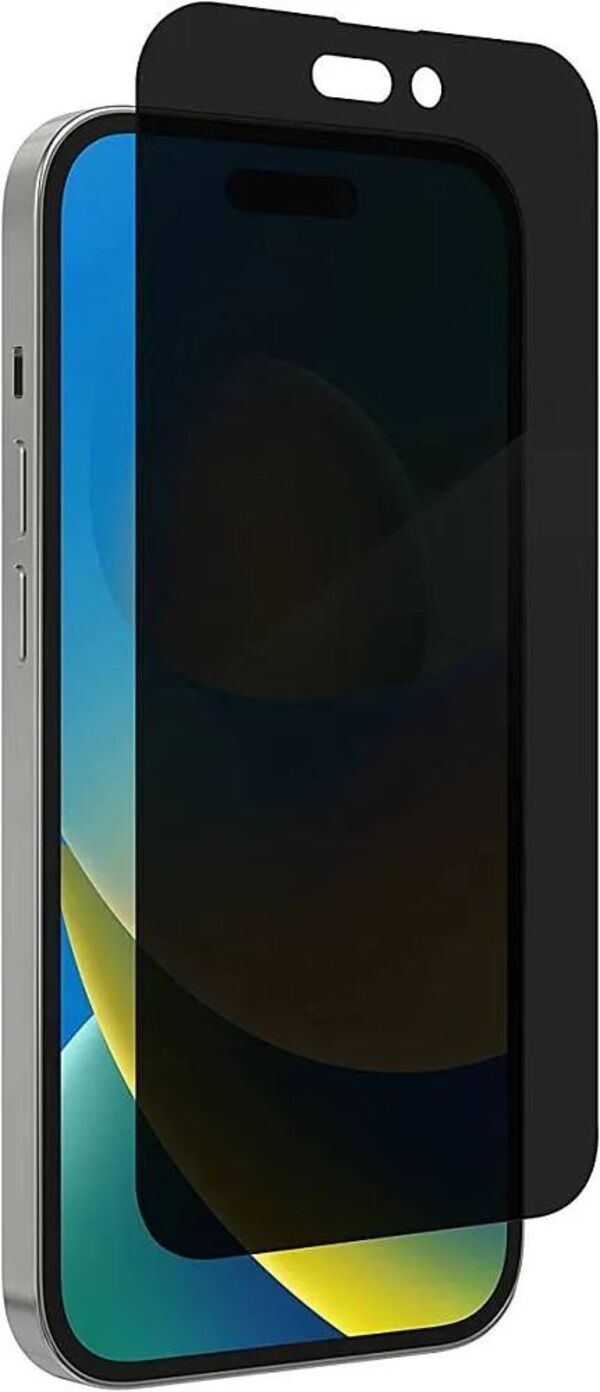 

Защитное стекло Zagg Glass Elite Edge Privacy 360 для Apple iPhone 14 Pro антишпион (черны