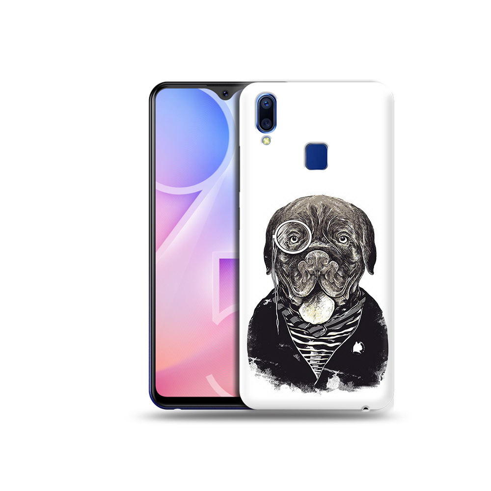 

Чехол MyPads Tocco для Vivo Y95 солидный песик (PT122996.436.615), Прозрачный, Tocco