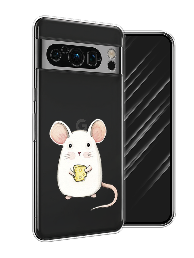 

Чехол Awog на Google Pixel 8 Pro "Мышка", Белый, 271650-1