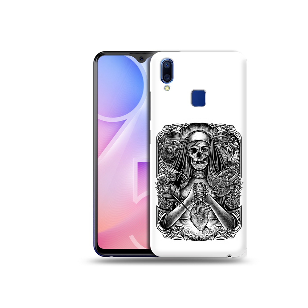 

Чехол MyPads Tocco для Vivo Y95 скелет с сердцем (PT122996.436.603), Прозрачный, Tocco
