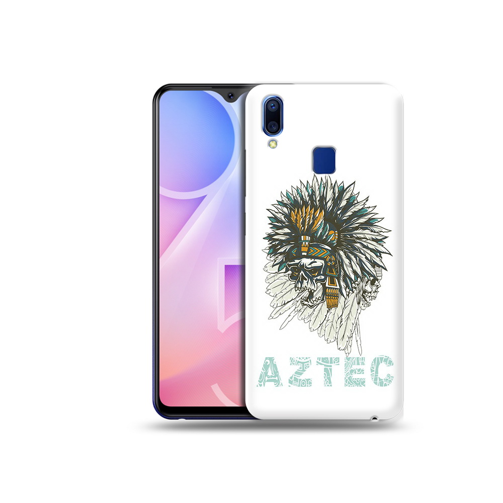 

Чехол MyPads Tocco для Vivo Y95 скелет индеец (PT122996.436.602), Прозрачный, Tocco