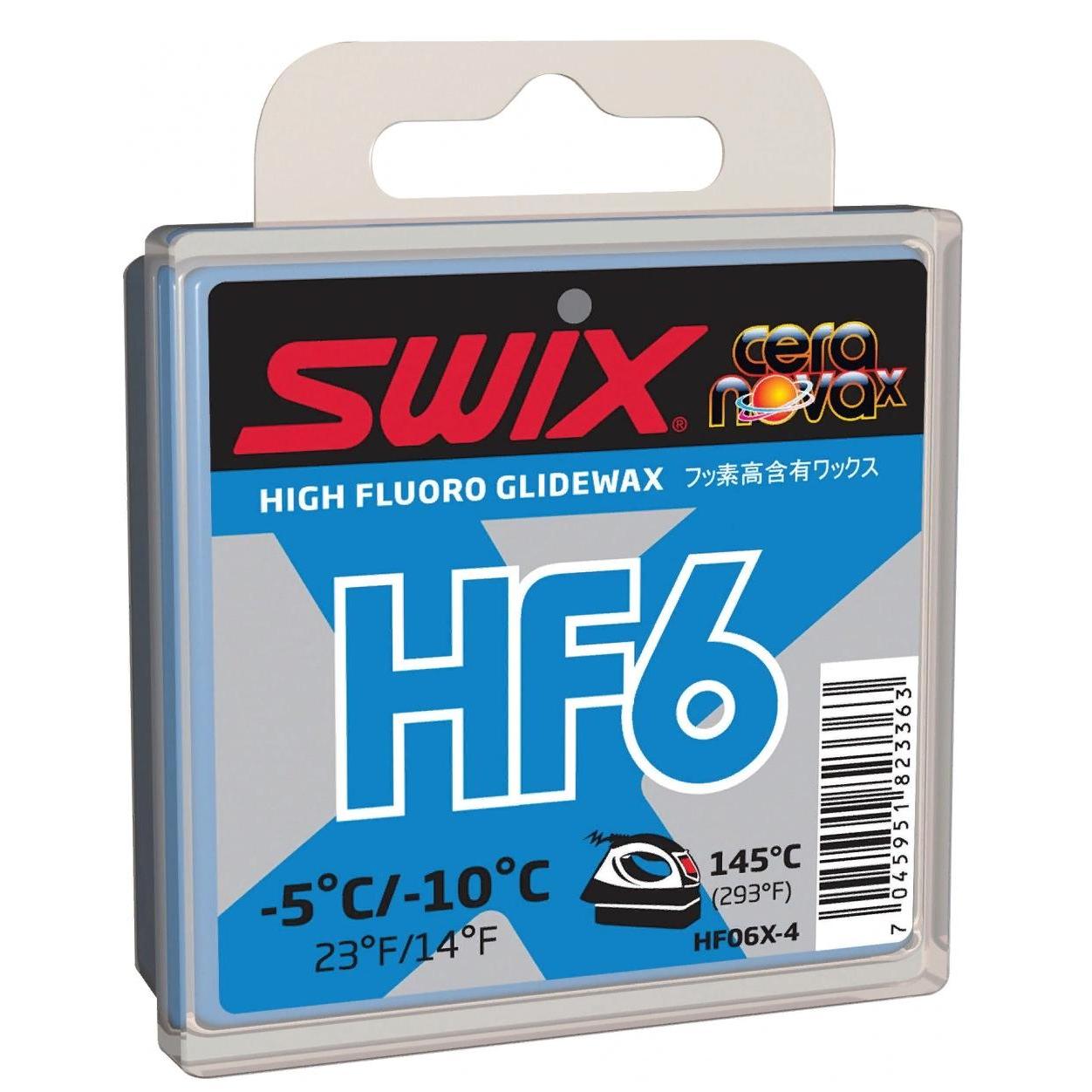 

Мазь Скольжения Swix Hf6X -5/-10 40G, Голубой, Hf6X -5/-10 40G