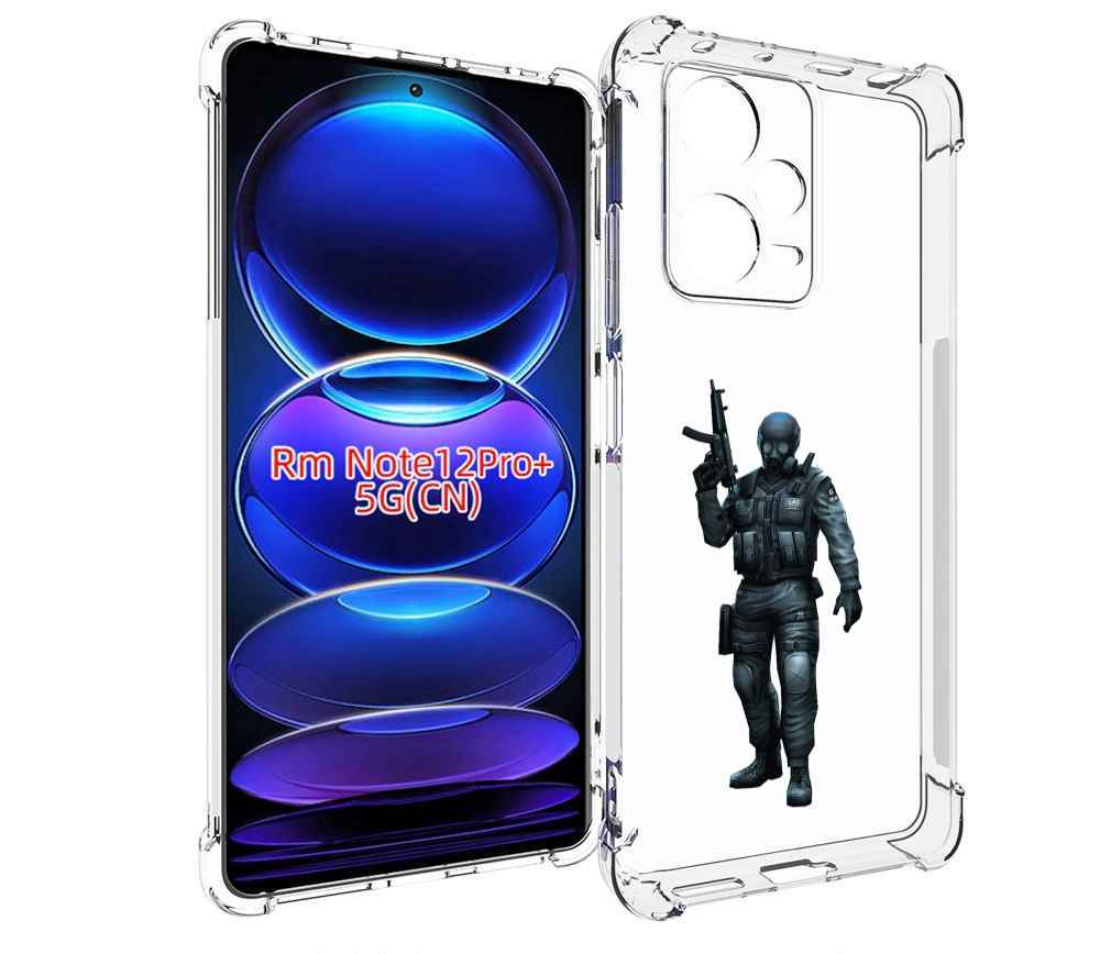 

Чехол MyPads crossfire для Xiaomi Redmi Note 12 Pro + Plus, Прозрачный, Tocco