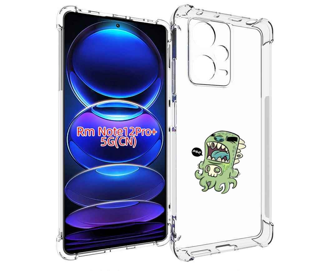 

Чехол MyPads crop для Xiaomi Redmi Note 12 Pro + Plus, Прозрачный, Tocco