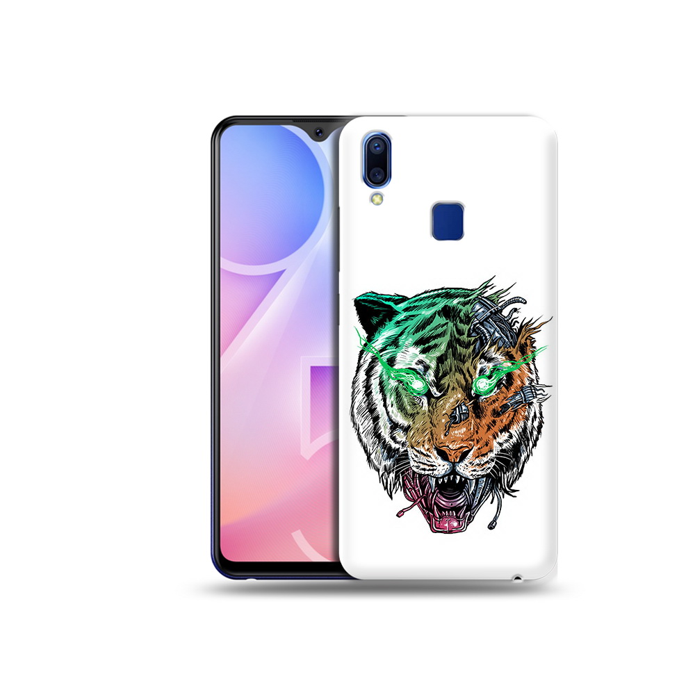 

Чехол MyPads Tocco для Vivo Y95 робо-тигр (PT122996.436.584), Прозрачный, Tocco