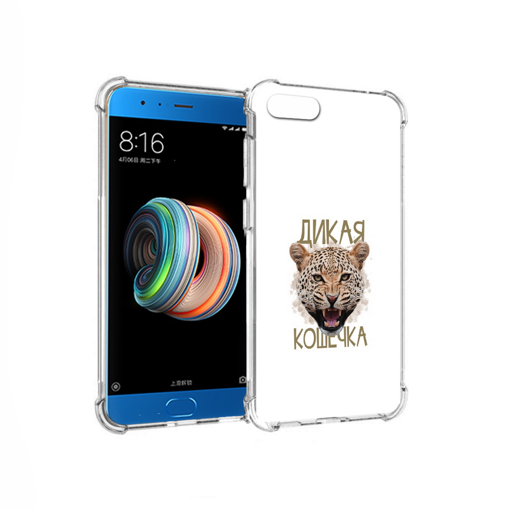 

Чехол MyPads Tocco для Xiaomi Mi Note 3 дикая кошечка (PT99401.307.324), Прозрачный, Tocco