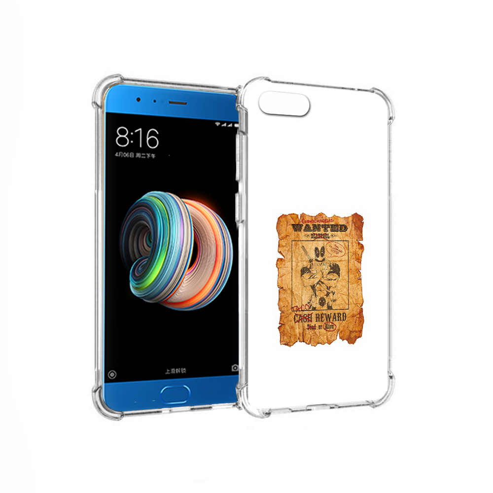 

Чехол MyPads Tocco для Xiaomi Mi Note 3 дедпул (PT99401.307.317), Прозрачный, Tocco