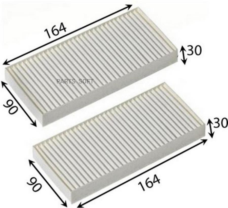 

Фильтр Салон. Js JS Asakashi арт. AC32001SET